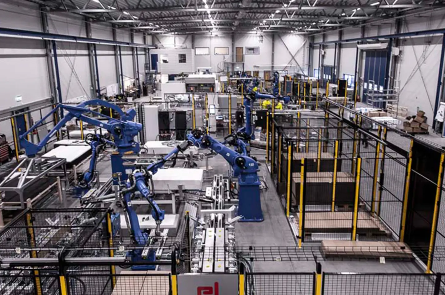 Robotgestuurd orderverzamelen in geautomatiseerd magazijn