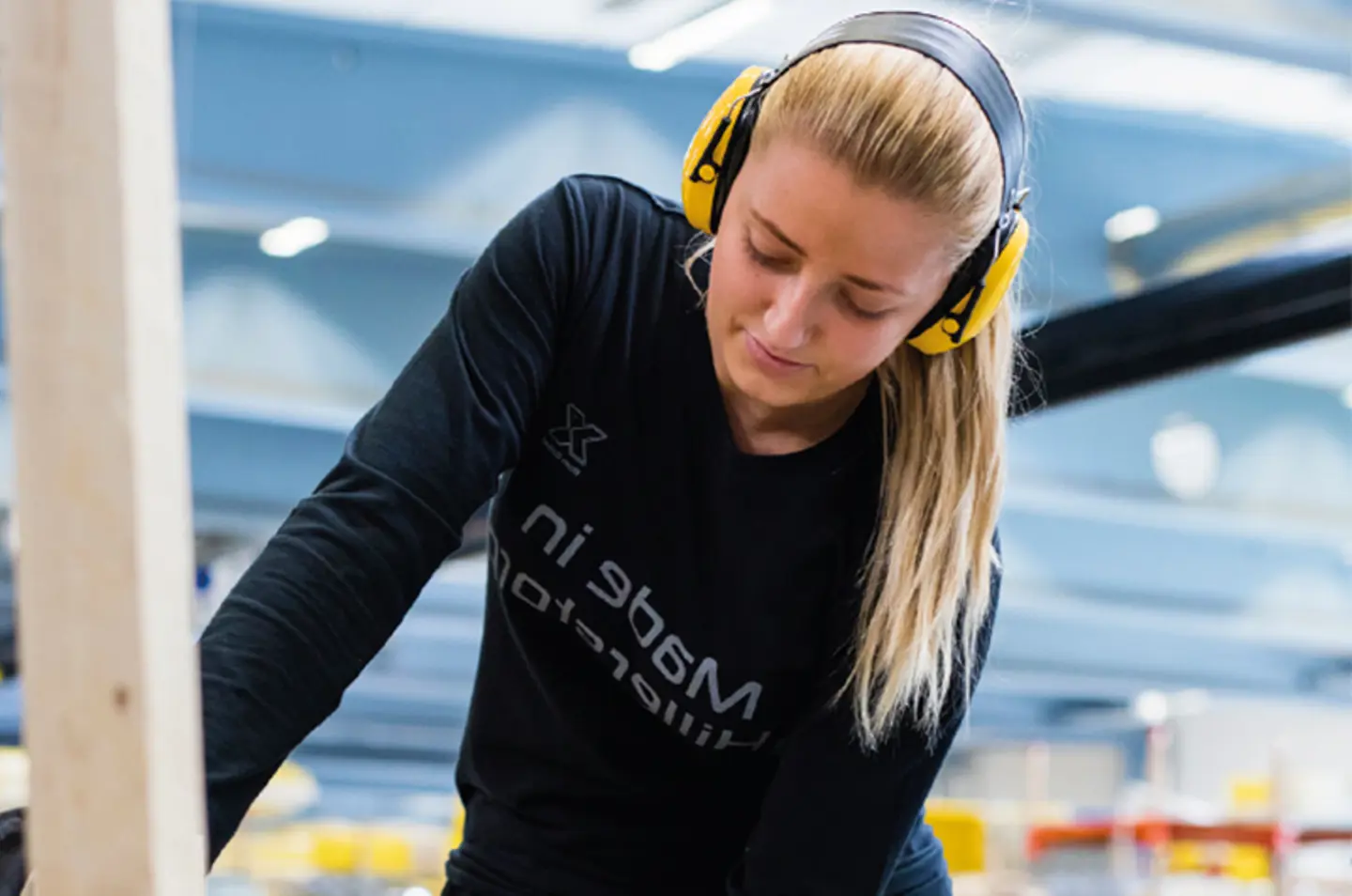 Vrouwelijke arbeider Axelent