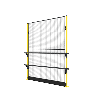 Hoogte 2300 mm met paneel