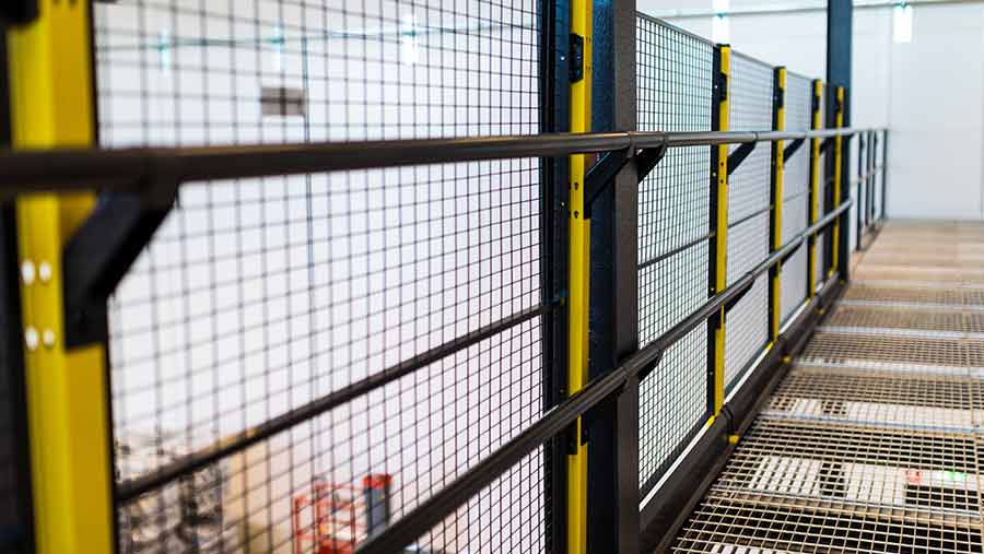 Hoogte 1400 mm met paneel