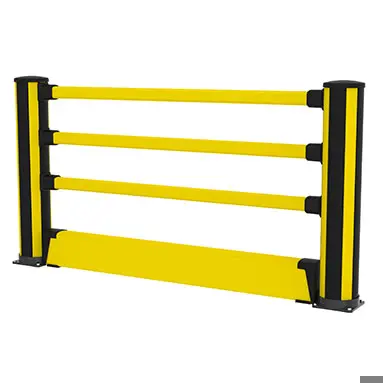 Pedestrian met Floor Barrier