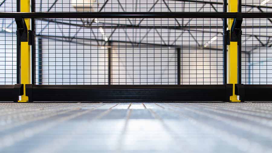 Hoogte 1400 mm met paneel