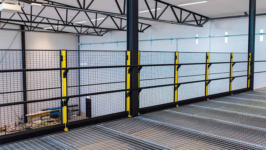 Hoogte 1400 mm met paneel