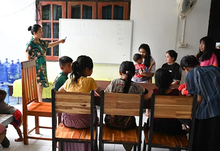 Samen voor een veilige toekomst - Axelent steunt een kindertehuis voor meisjes in Laos 