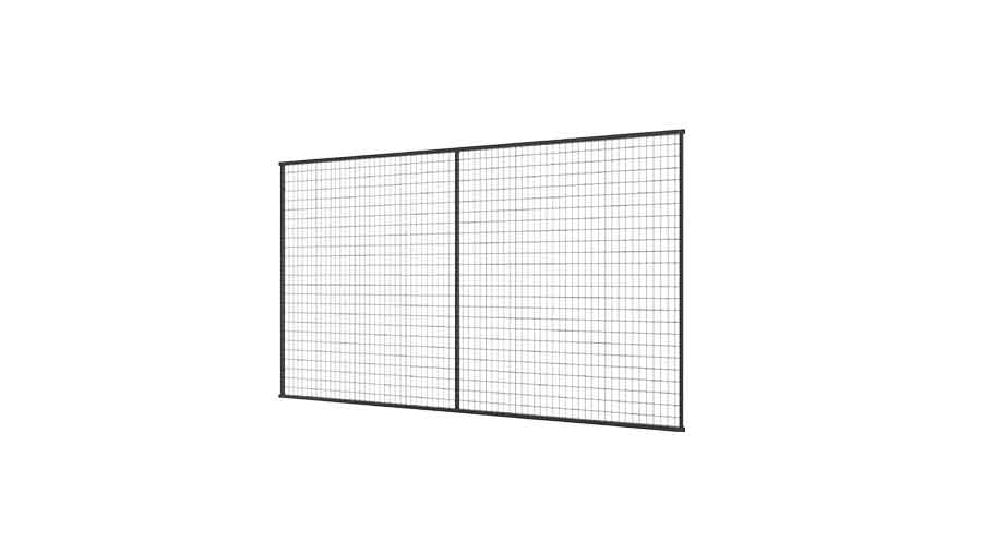 horisontal mesh panel