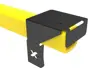Drilling template pedestrian barrier