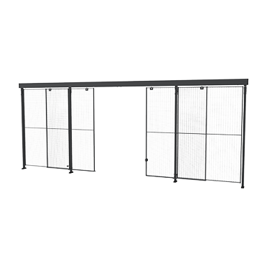 Schuifdeur met middenslot