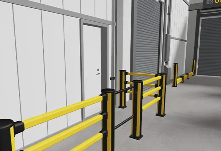 Waar, waarom en hoe impact- en voetgangersbarrières te gebruiken   Waar, waarom en hoe impact- en voetgangersbarrières te gebruiken