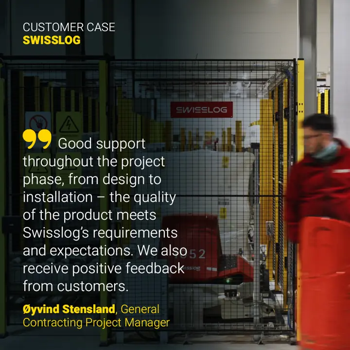 Swisslog & Axelent: wanneer veiligheid en geavanceerde logistiek samenkomen 