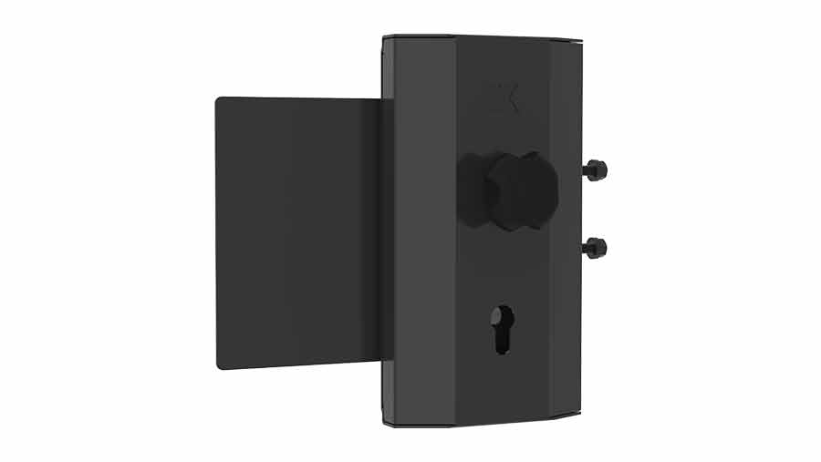 Cylinder Panic Release Lock Close Up